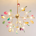 Dunselholm Agate Chandelier-Moonnatur