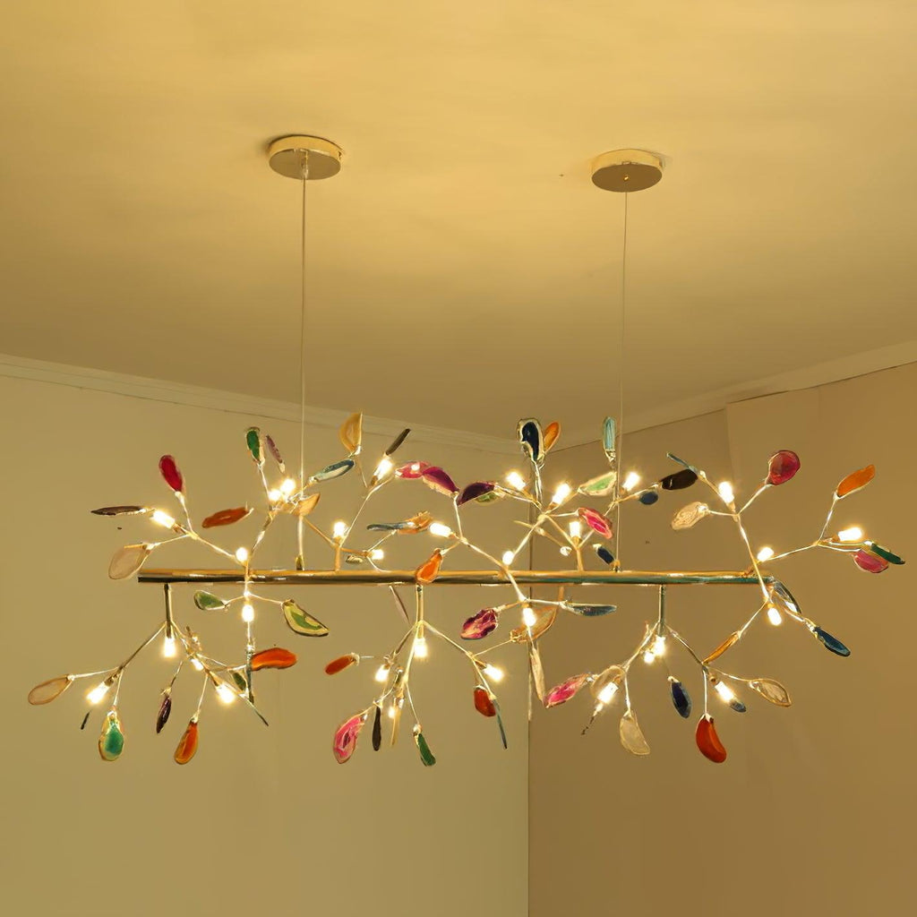 Dunselholm Agate Chandelier-Moonnatur