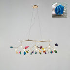 Dunselholm Agate Chandelier-Moonnatur
