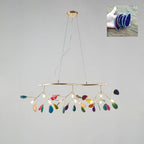 Dunselholm Agate Chandelier-Moonnatur