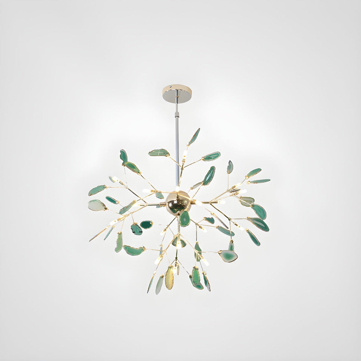 Dunselholm Agate Chandelier-Moonnatur