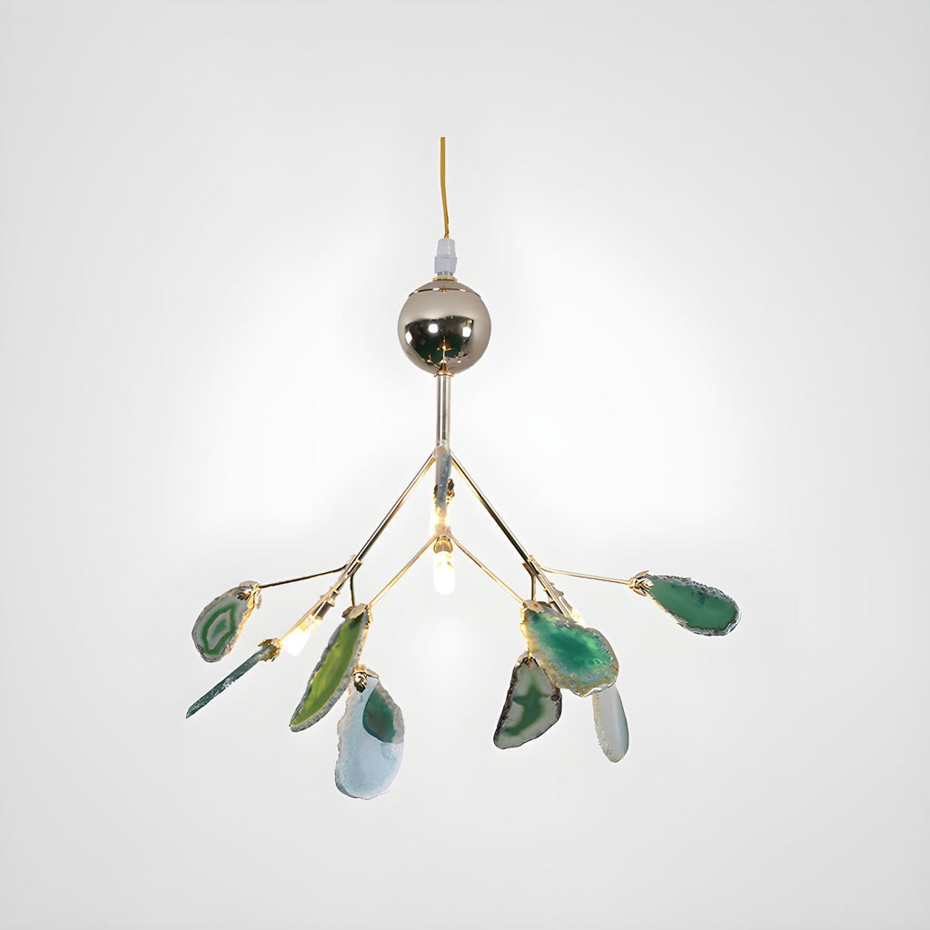 Dunselholm Agate Chandelier-Moonnatur