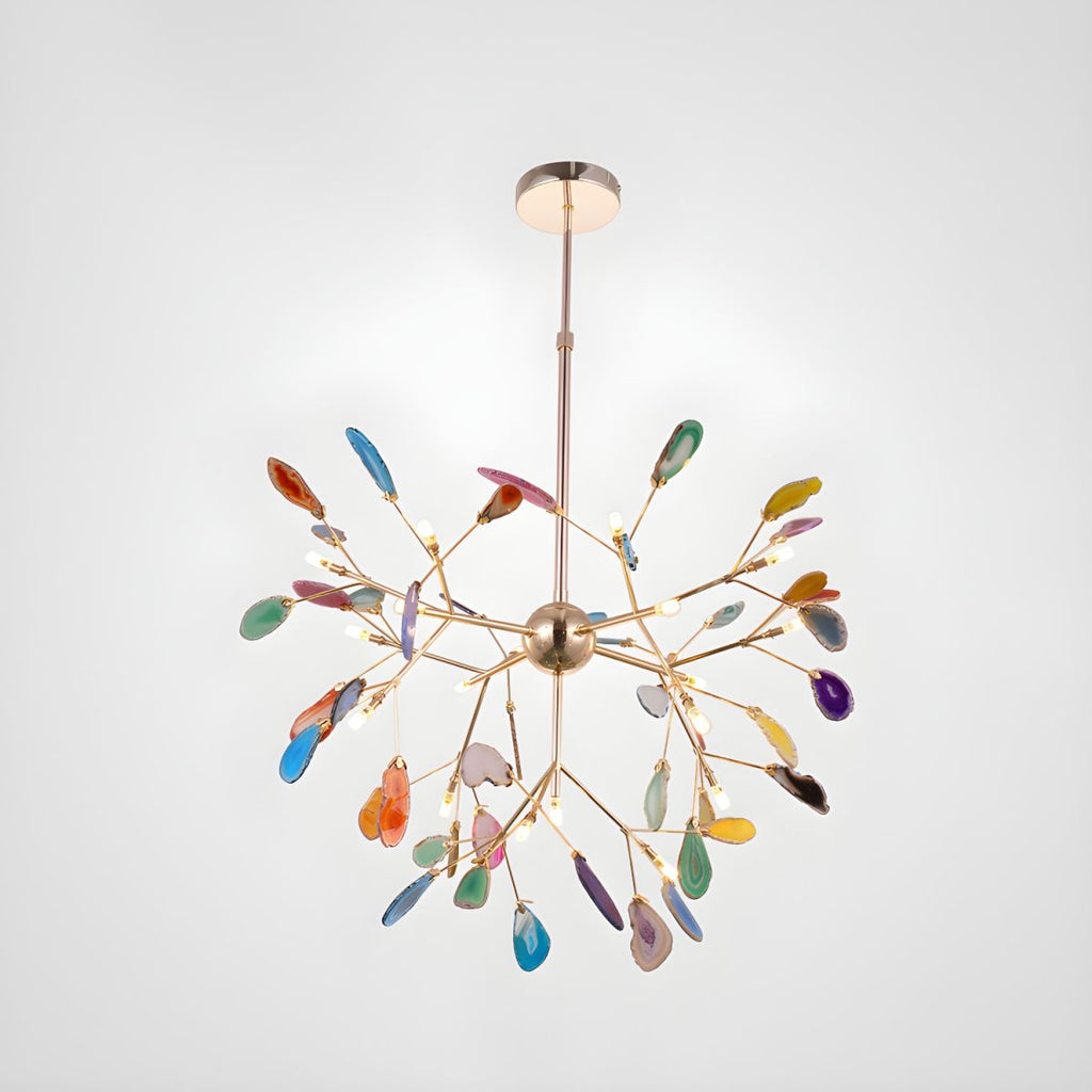 Dunselholm Agate Chandelier-Moonnatur