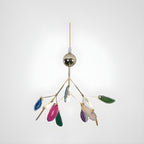 Dunselholm Agate Chandelier-Moonnatur