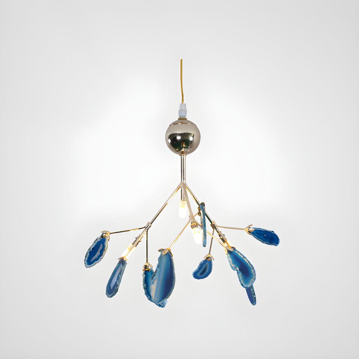 Dunselholm Agate Chandelier-Moonnatur