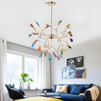 Dunselholm Agate Chandelier-Moonnatur