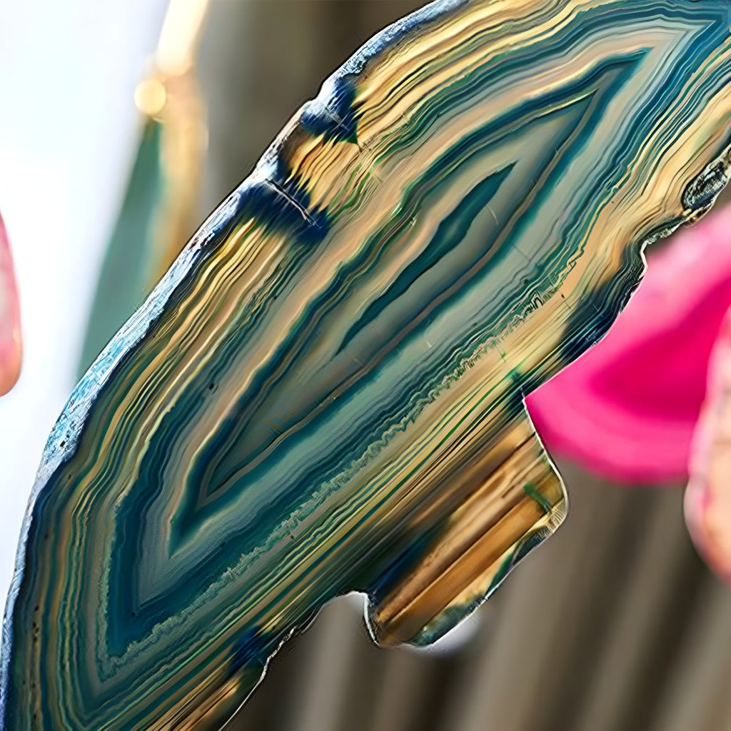 Dunselholm Agate Chandelier-Moonnatur