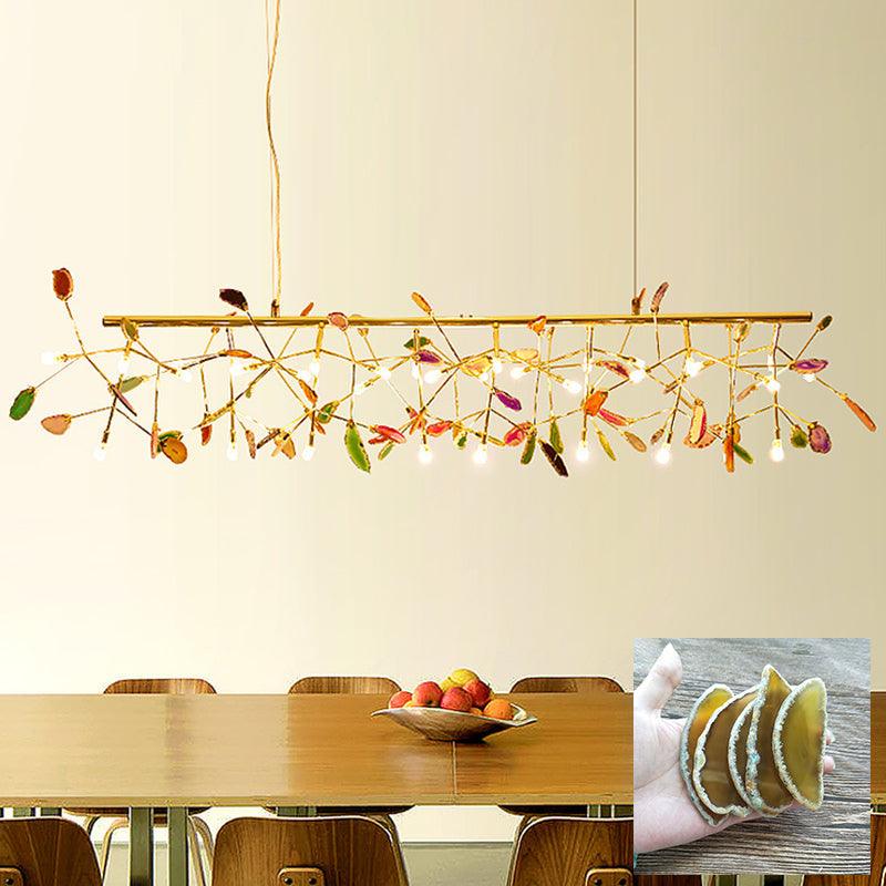 Dunselholm Agate Chandelier-Moonnatur