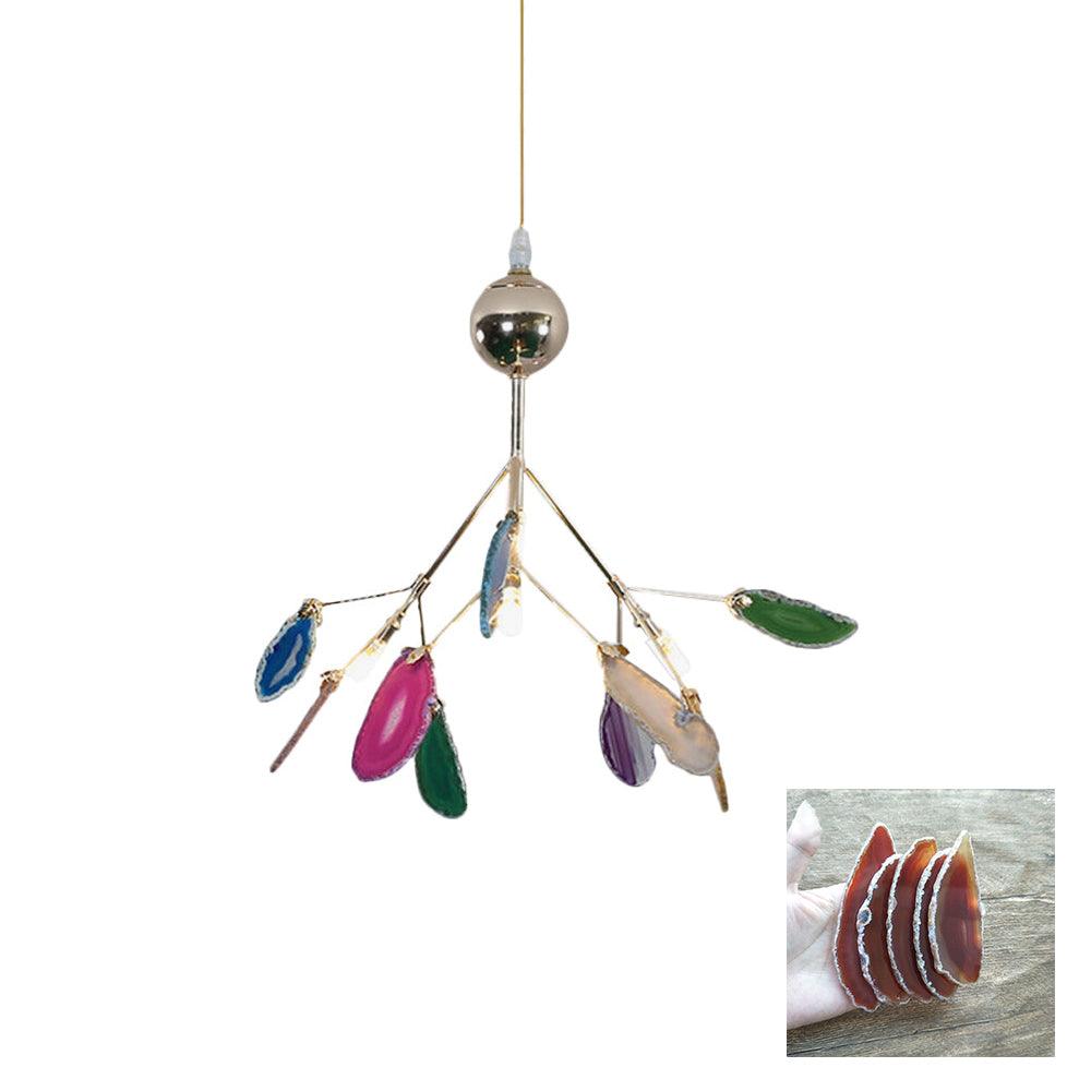 Dunselholm Agate Chandelier-Moonnatur