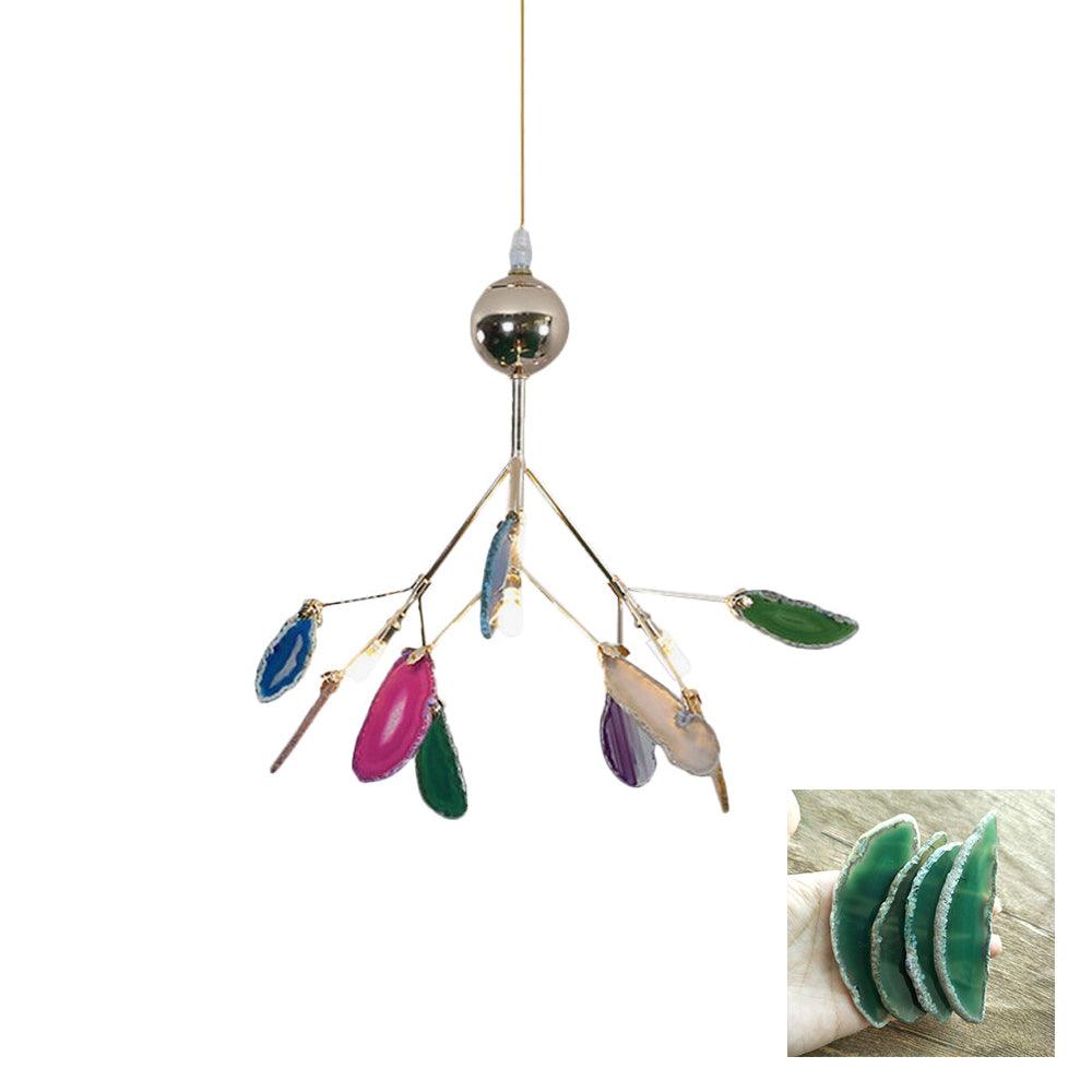 Dunselholm Agate Chandelier-Moonnatur