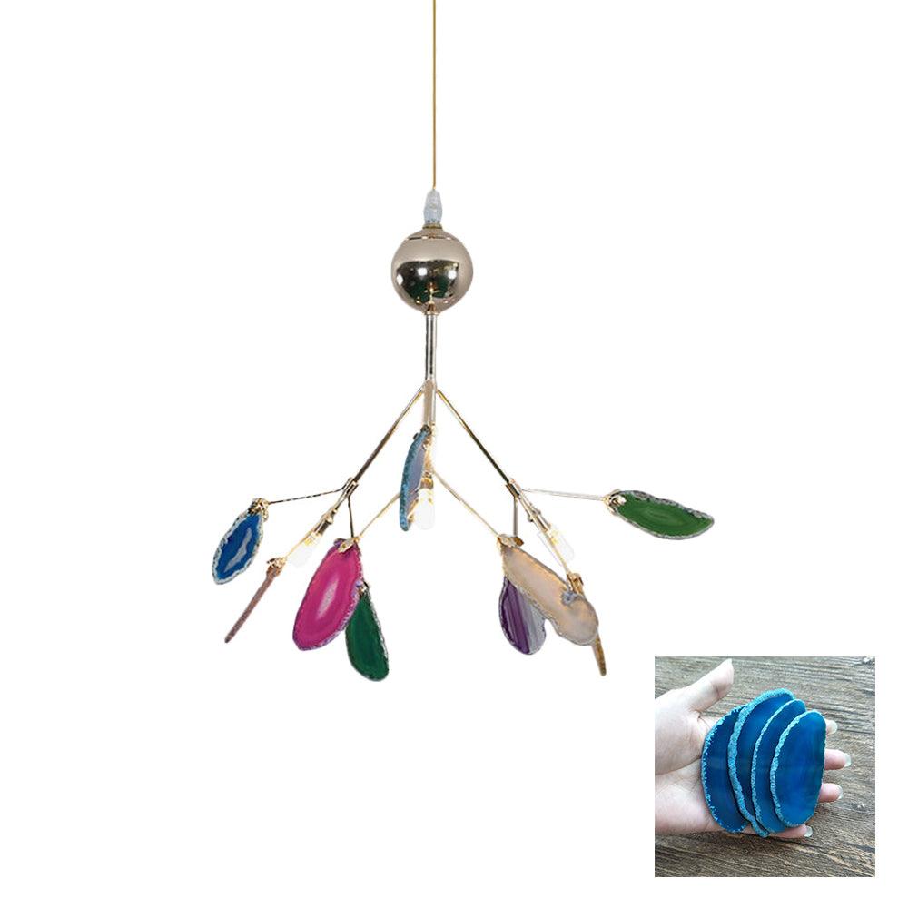 Dunselholm Agate Chandelier-Moonnatur