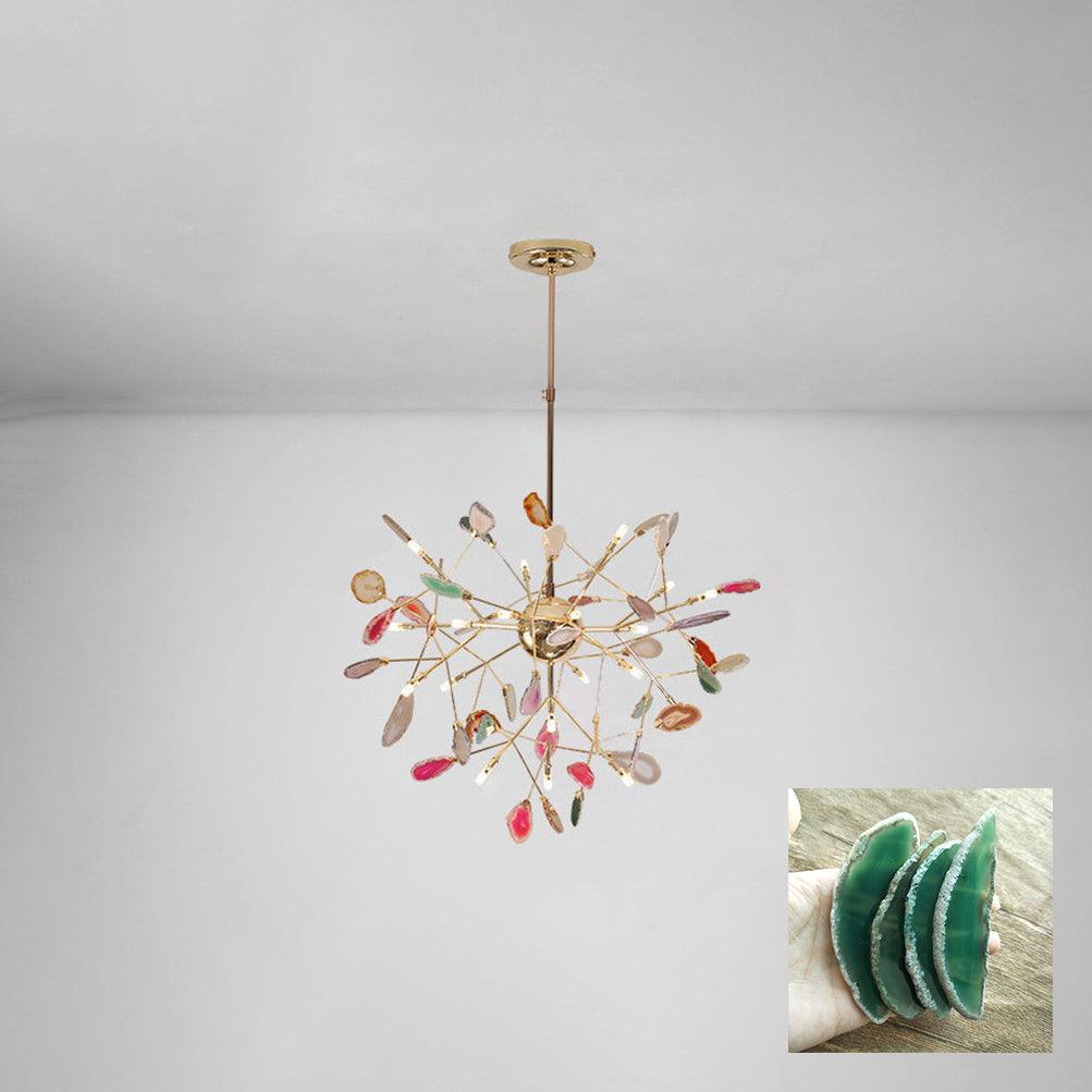 Dunselholm Agate Chandelier-Moonnatur