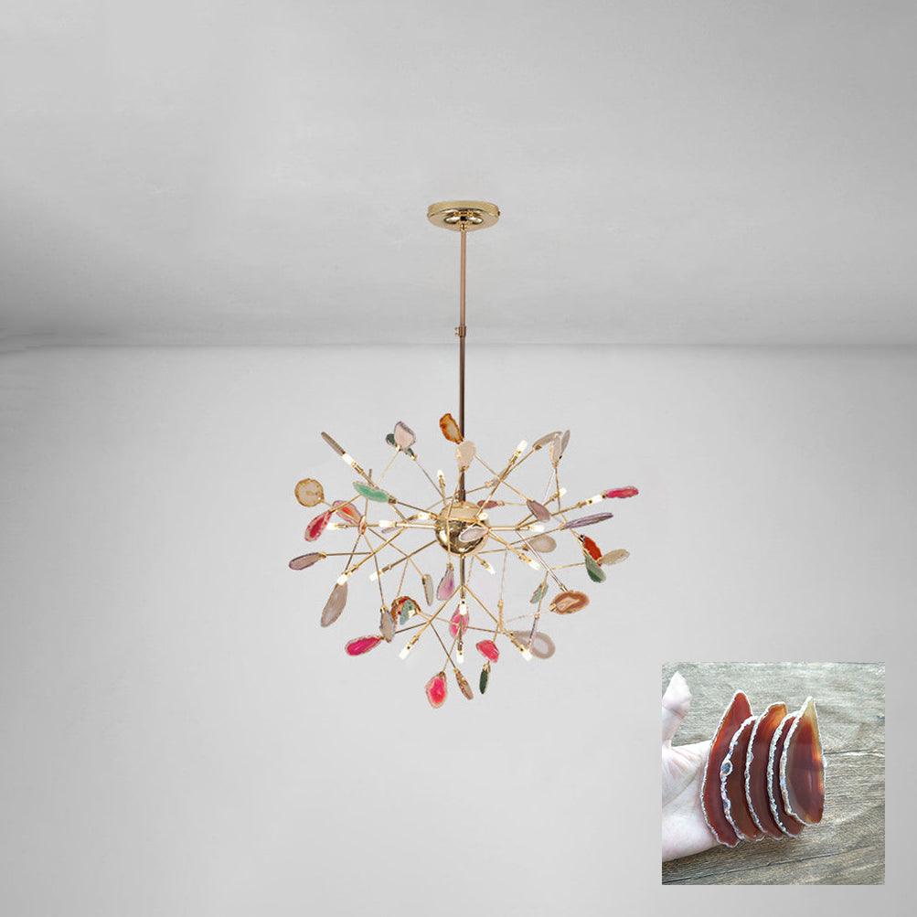 Dunselholm Agate Chandelier-Moonnatur