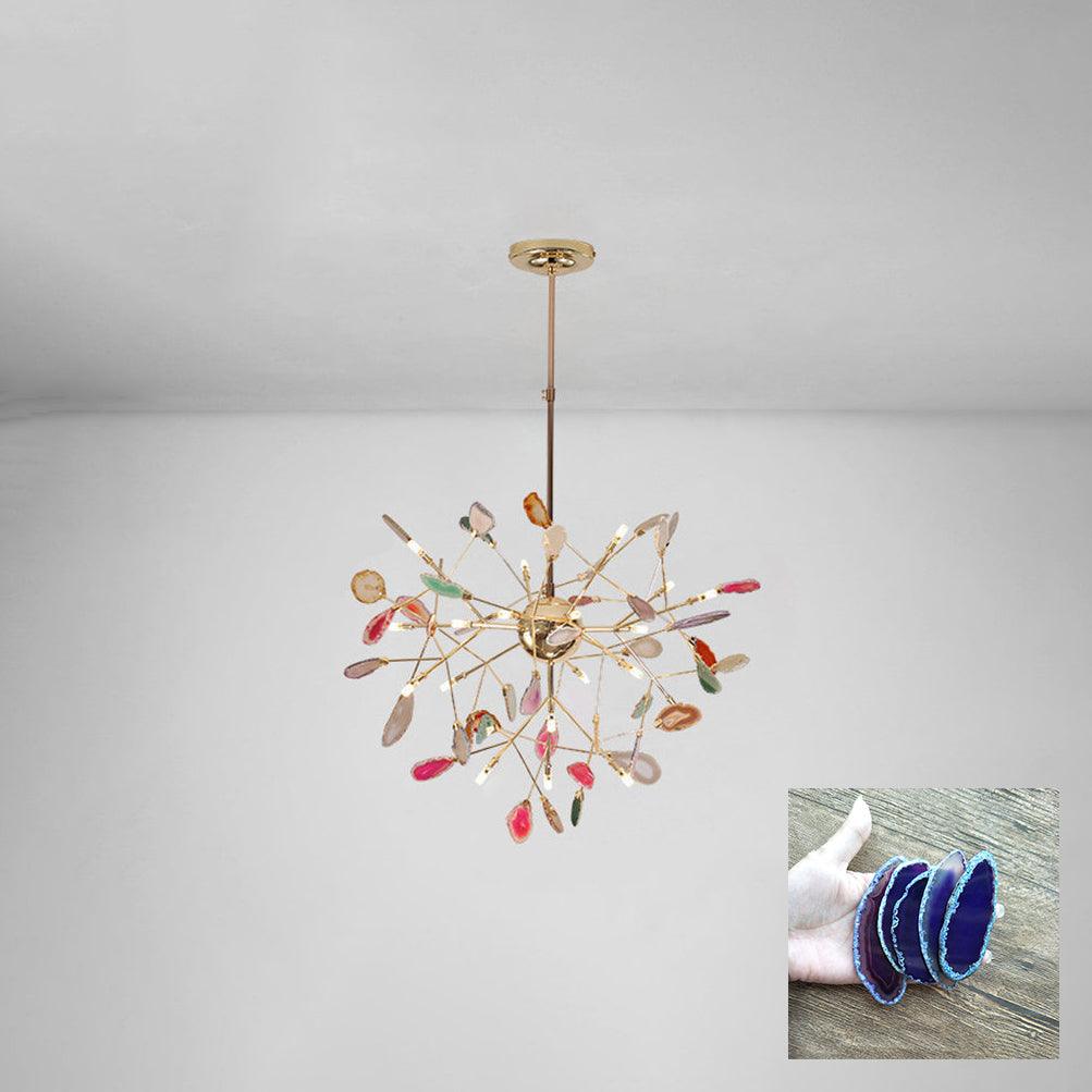 Dunselholm Agate Chandelier-Moonnatur