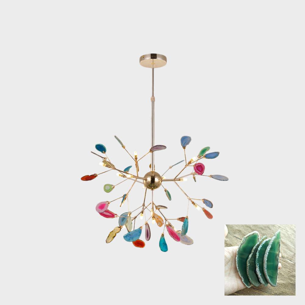 Dunselholm Agate Chandelier-Moonnatur