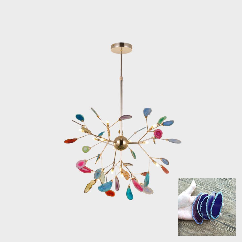 Dunselholm Agate Chandelier-Moonnatur