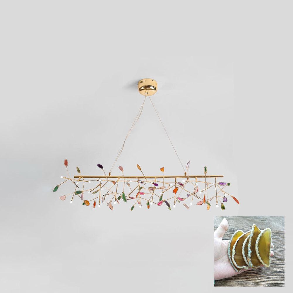 Dunselholm Agate Chandelier-Moonnatur