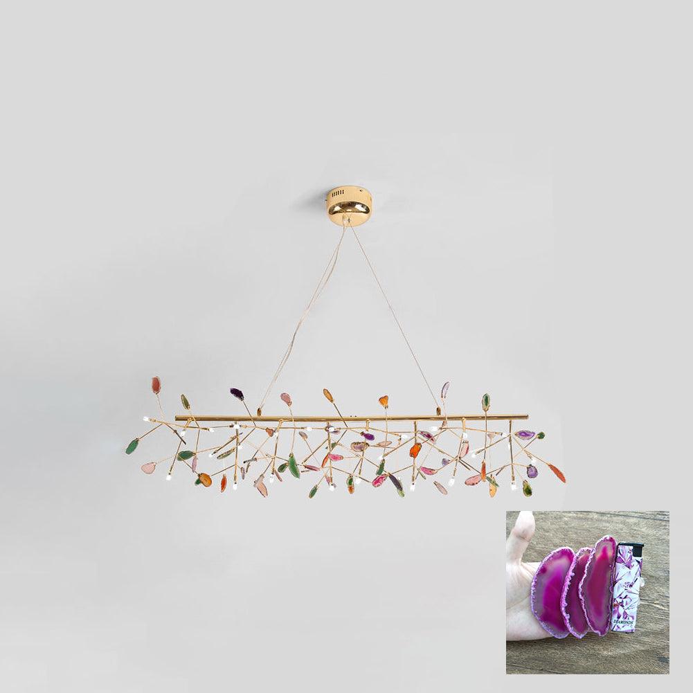 Dunselholm Agate Chandelier-Moonnatur