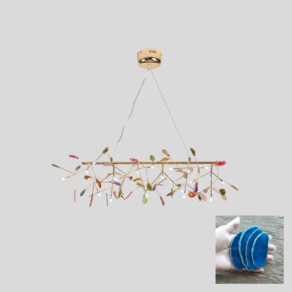 Dunselholm Agate Chandelier-Moonnatur