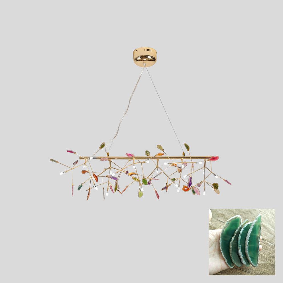 Dunselholm Agate Chandelier-Moonnatur