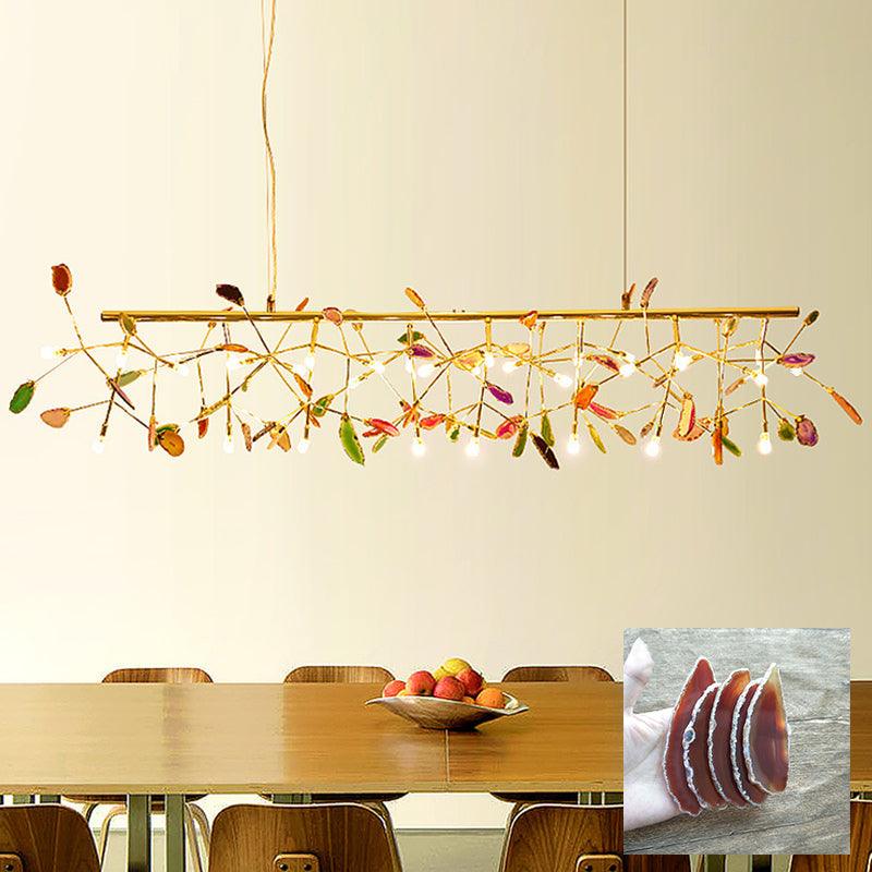 Dunselholm Agate Chandelier-Moonnatur