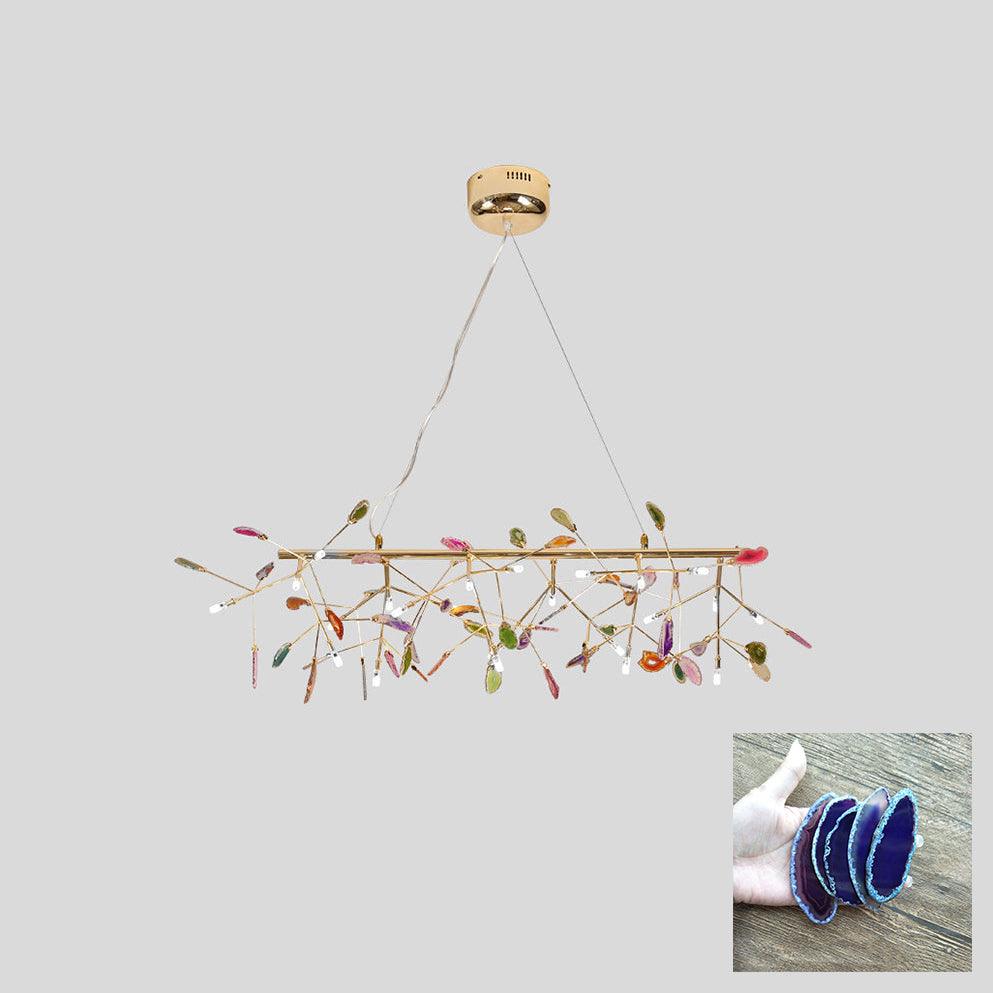 Dunselholm Agate Chandelier-Moonnatur
