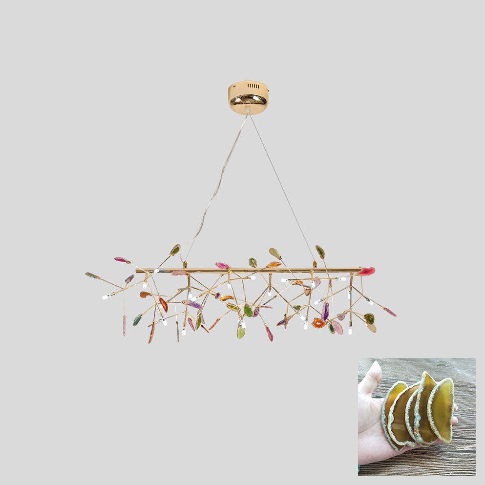Dunselholm Agate Chandelier-Moonnatur