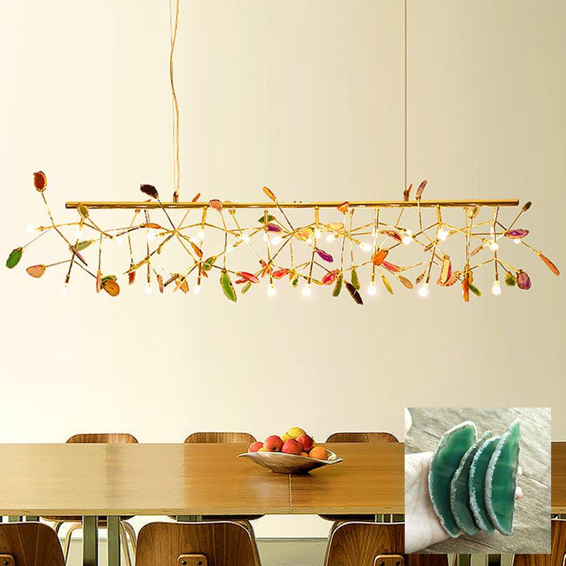 Dunselholm Agate Chandelier-Moonnatur