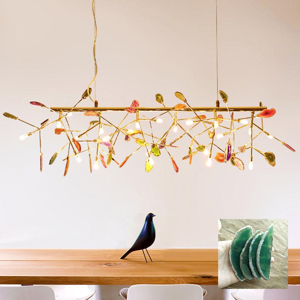 Dunselholm Agate Chandelier-Moonnatur