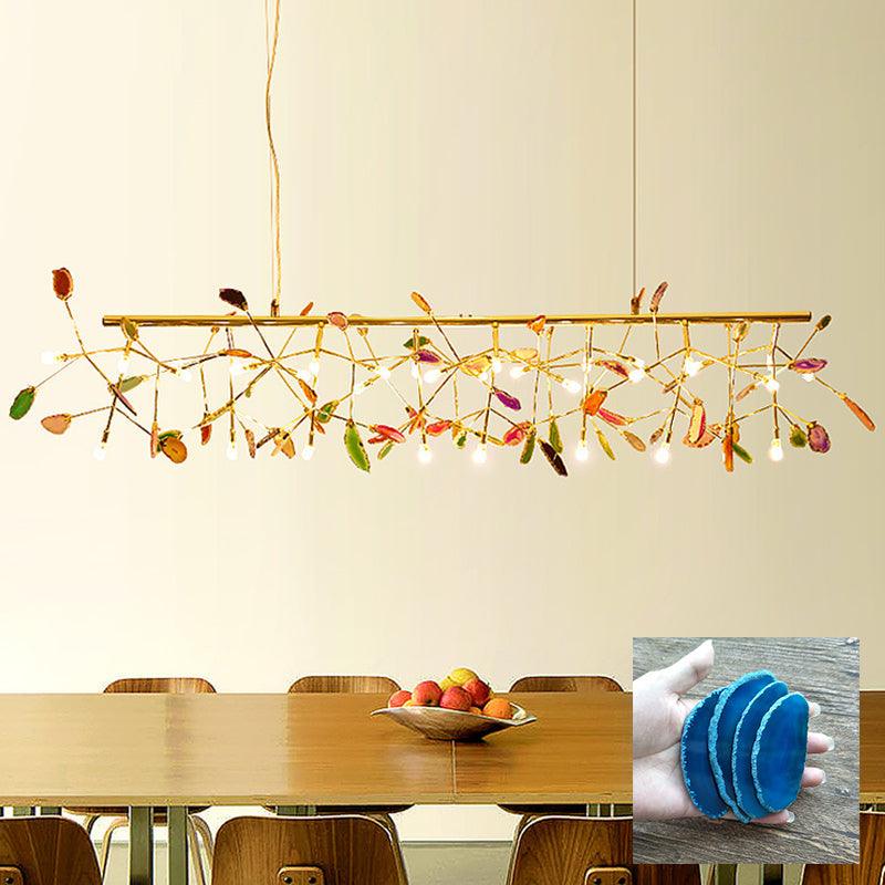 Dunselholm Agate Chandelier-Moonnatur
