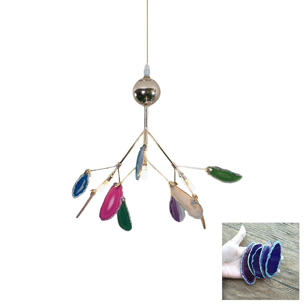 Dunselholm Agate Chandelier-Moonnatur