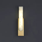Cumberis Alabaster Wall Light-Moonnatur