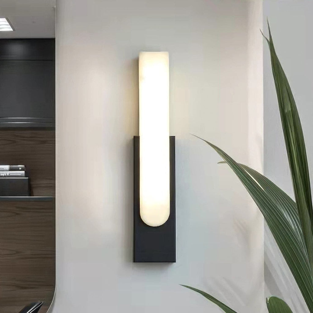 Cumberis Alabaster Wall Light-Moonnatur