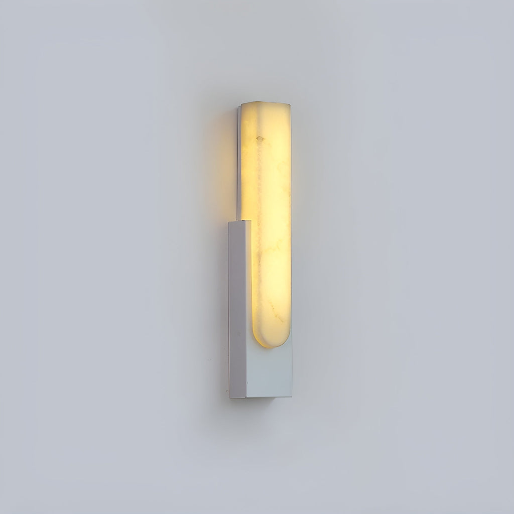 Valdenwell Alabaster Wall Light-Moonnatur