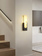 Valdenwell Alabaster Wall Light-Moonnatur