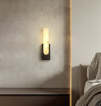 Valdenwell Alabaster Wall Light-Moonnatur