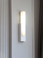 Valdenwell Alabaster Wall Light-Moonnatur