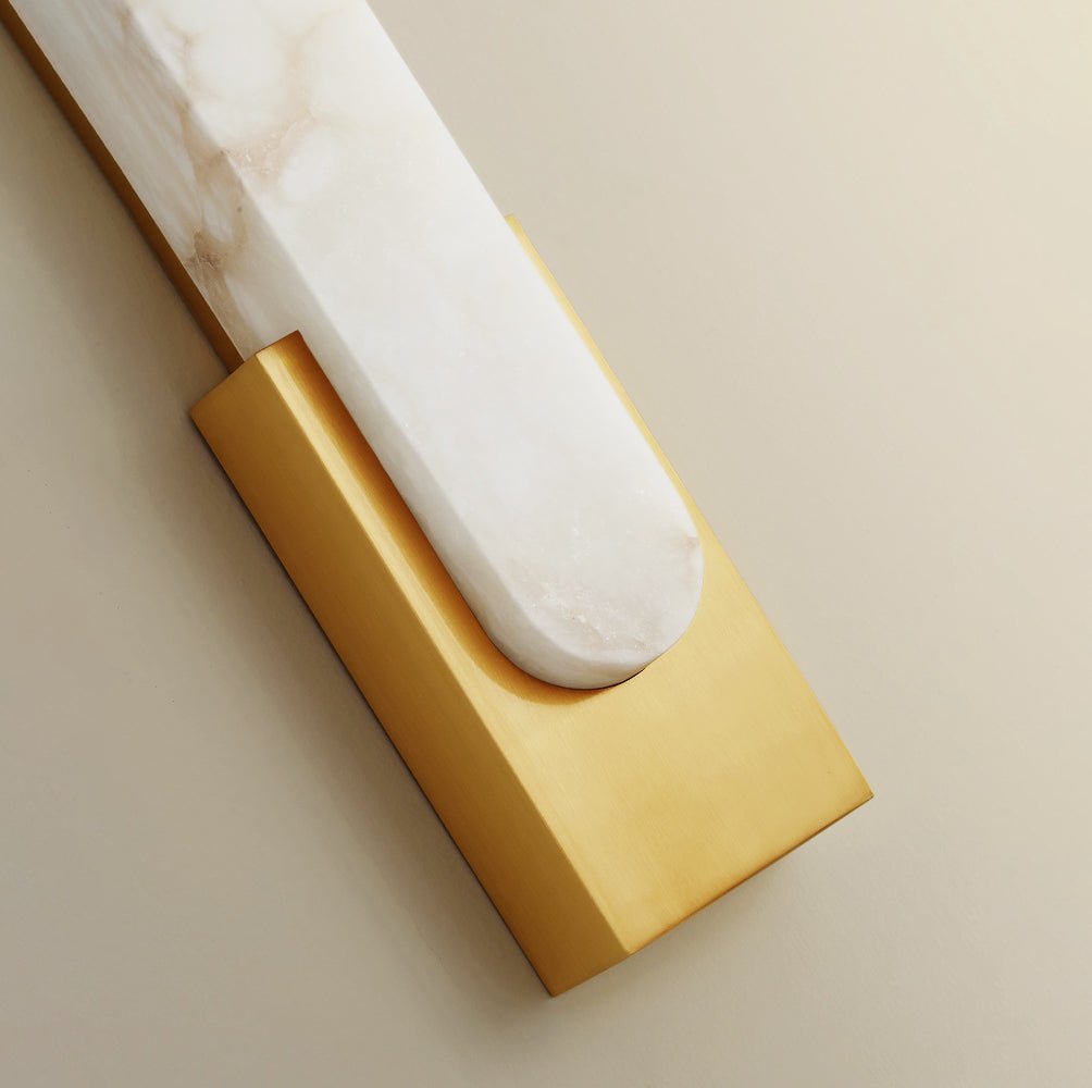 Valdenwell Alabaster Wall Light-Moonnatur