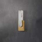 Valdenwell Alabaster Wall Light-Moonnatur