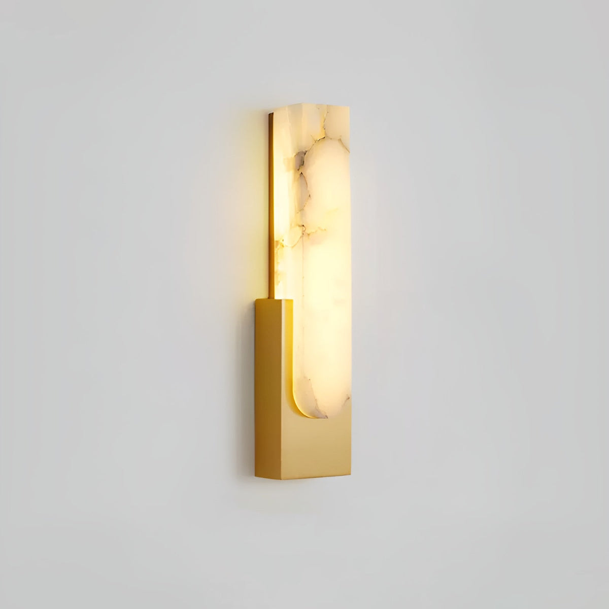 Valdenwell Alabaster Wall Light-Moonnatur