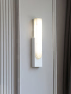 Valdenwell Alabaster Wall Light-Moonnatur