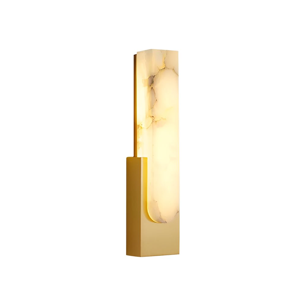 Valdenwell Alabaster Wall Light-Moonnatur