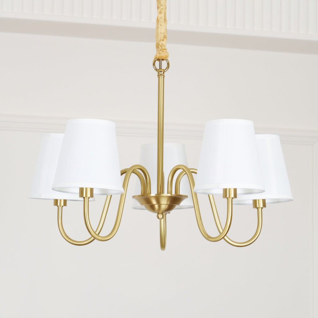 Sardenara Fabric Chandelier-Moonnatur