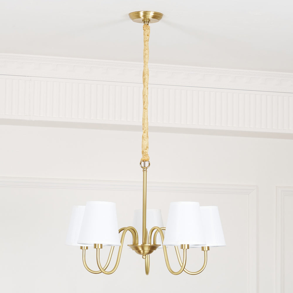 Sardenara Fabric Chandelier-Moonnatur
