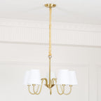Sardenara Fabric Chandelier-Moonnatur