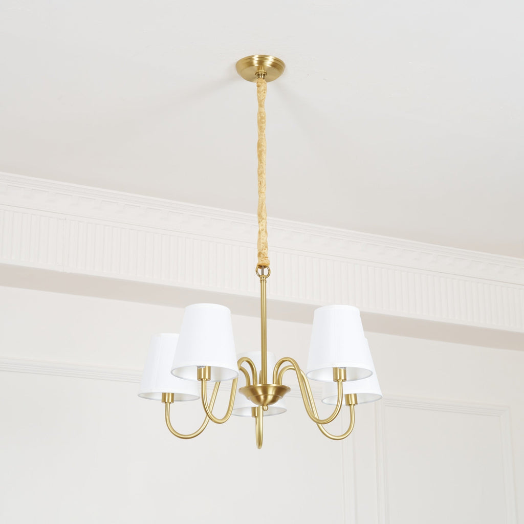 Sardenara Fabric Chandelier-Moonnatur