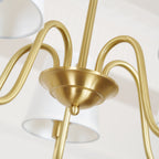 Sardenara Fabric Chandelier-Moonnatur