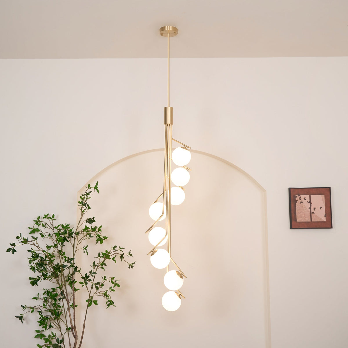 Rovenenis Glass Pendant Light-Moonnatur