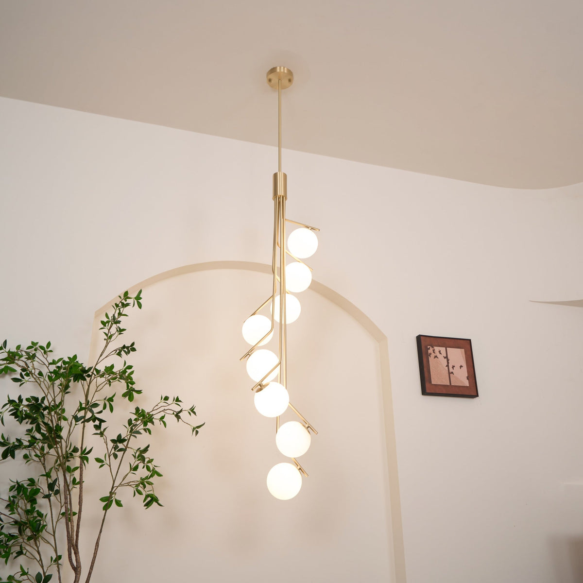 Rovenenis Glass Pendant Light-Moonnatur