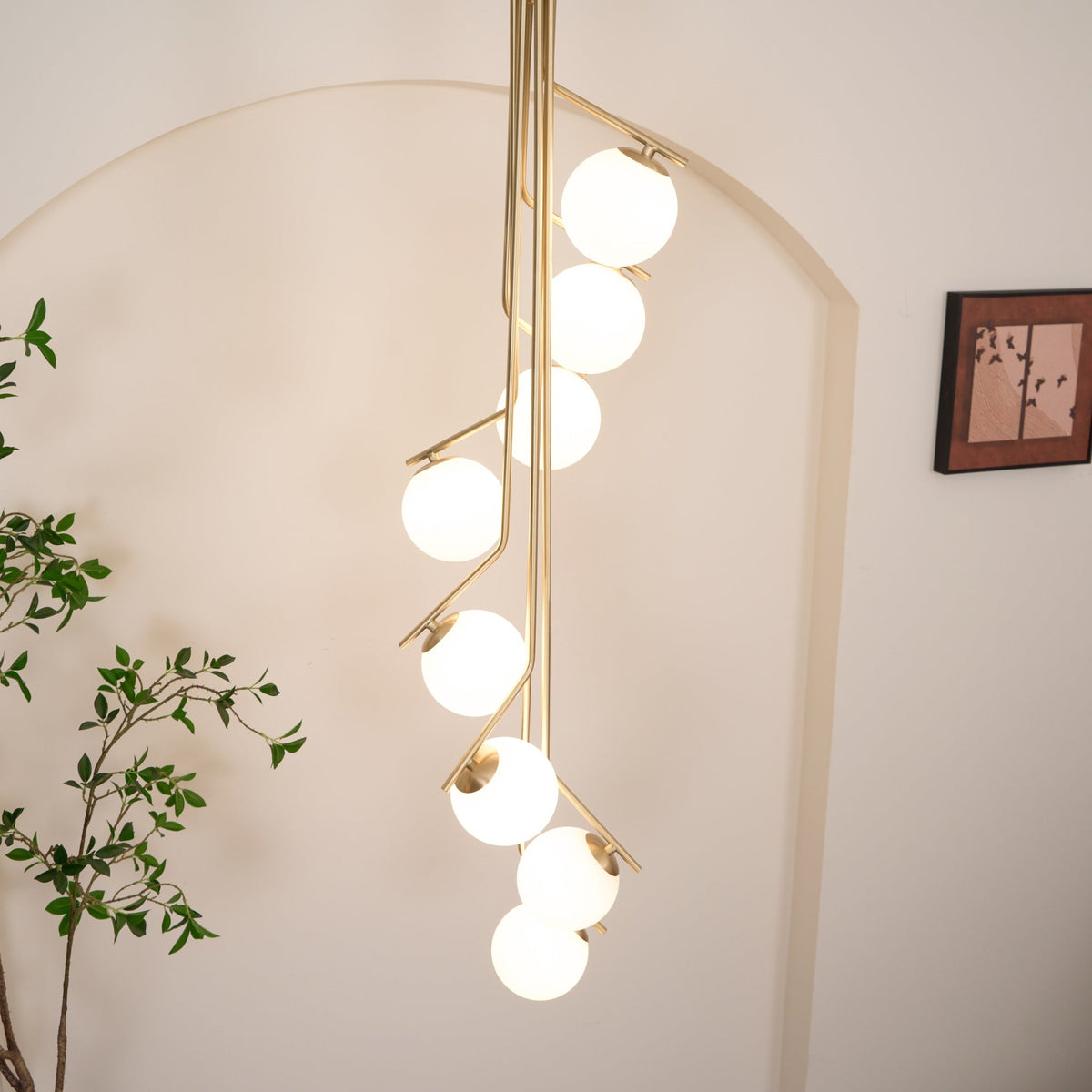 Rovenenis Glass Pendant Light-Moonnatur